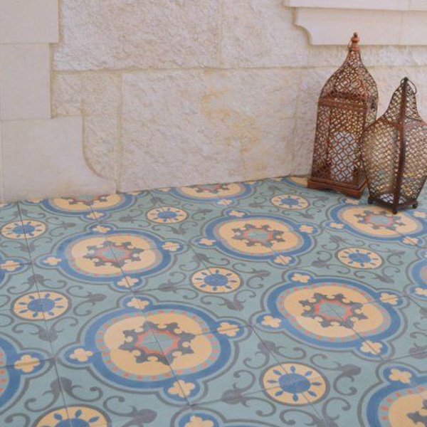 Beautiful handcrafted cement tiles are sure to add charm to your modern farmhouse or traditional home design.